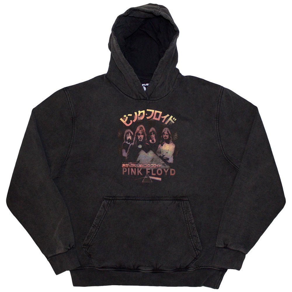 【予約商品】 PINK FLOYD ピンクフロイド (結成 60周年 ) - Japan Poster / Stone Wash / Charcoal Grey / パーカー・スウェット / メンズ - PGS